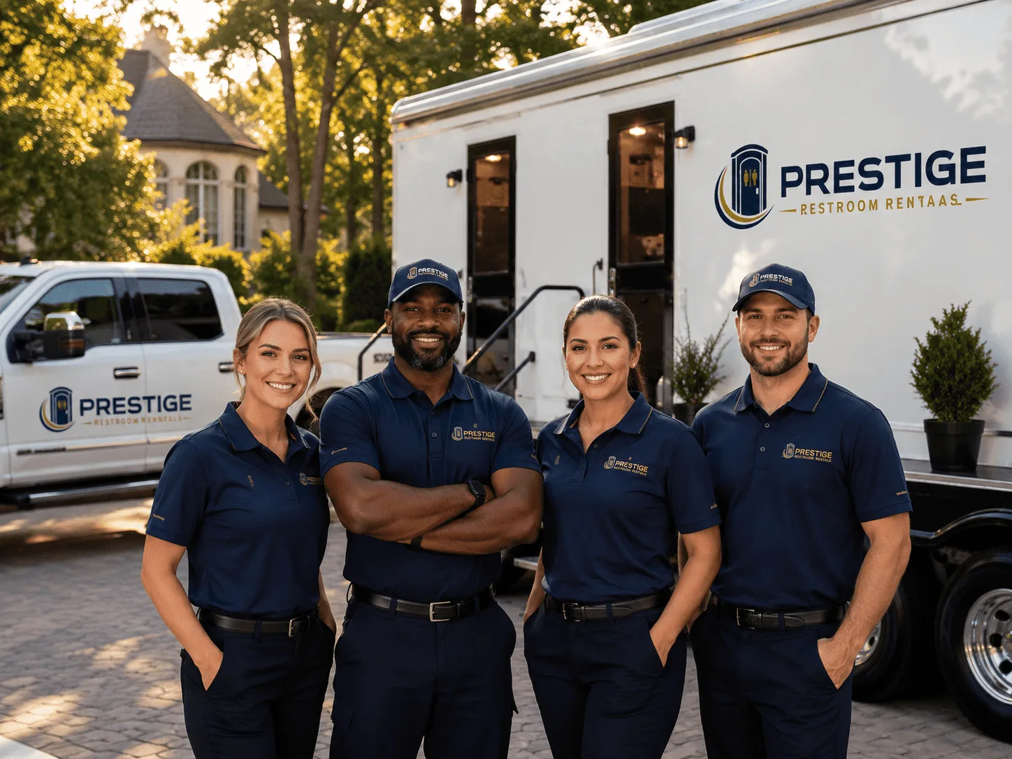 Trusted Luxury Portable Restrooms company in Licking, MO